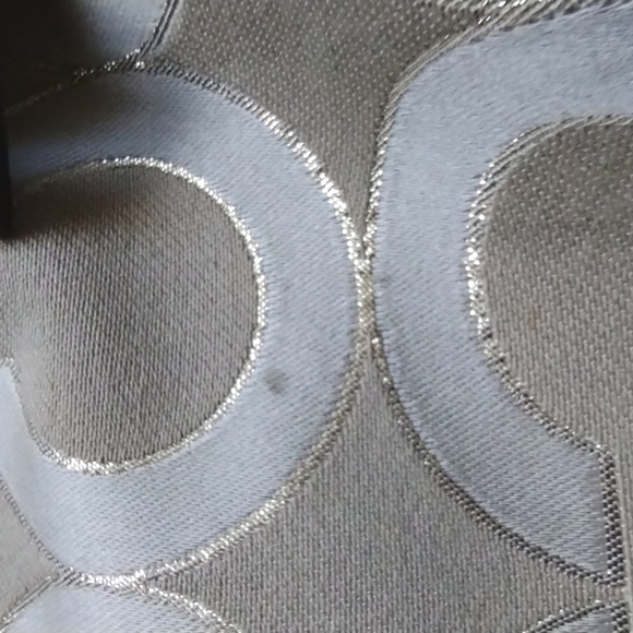 Vintage Coach MADISON OP ART LUREX Jacquard SATCHEL BAG PURSE 18608 - Picture 14 of 14